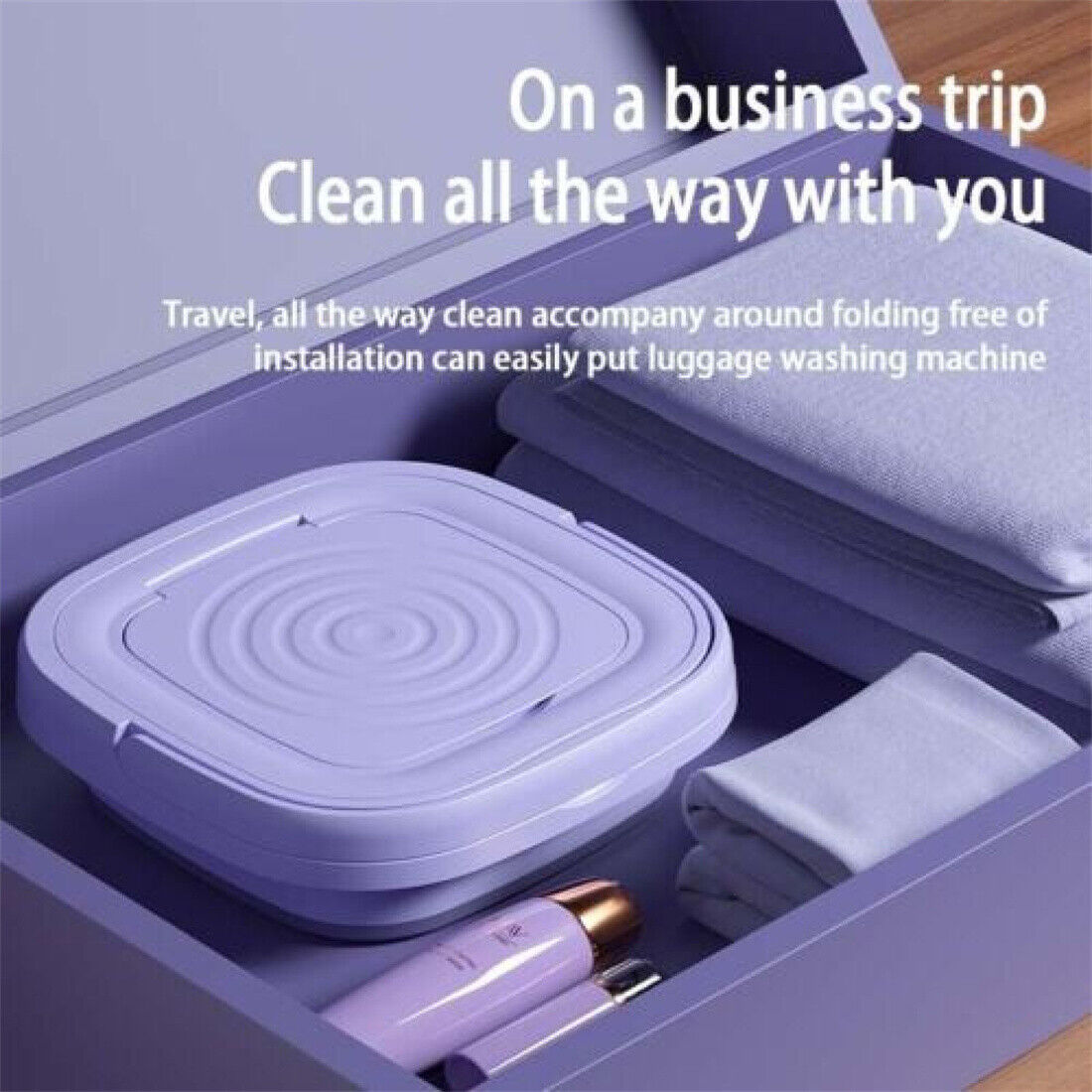 8L Portable Washing Machine Mini Washer